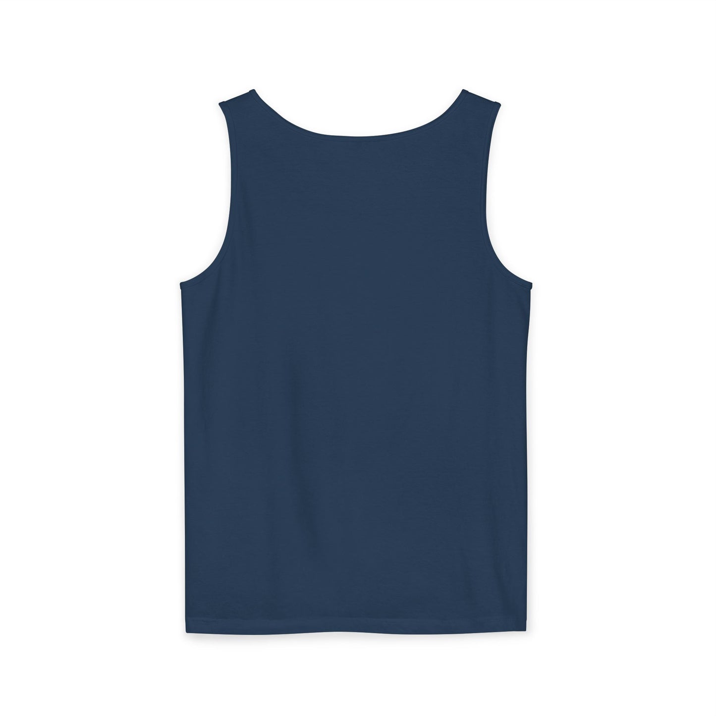 Unisex Graphic Tank Top with Distressed Pentagram Design