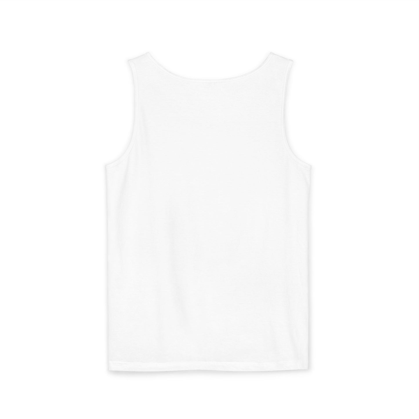 Unisex Graphic Tank Top with Distressed Pentagram Design