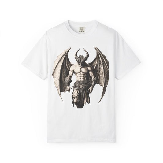 Men's Gothic Demon Graphic T-Shirt