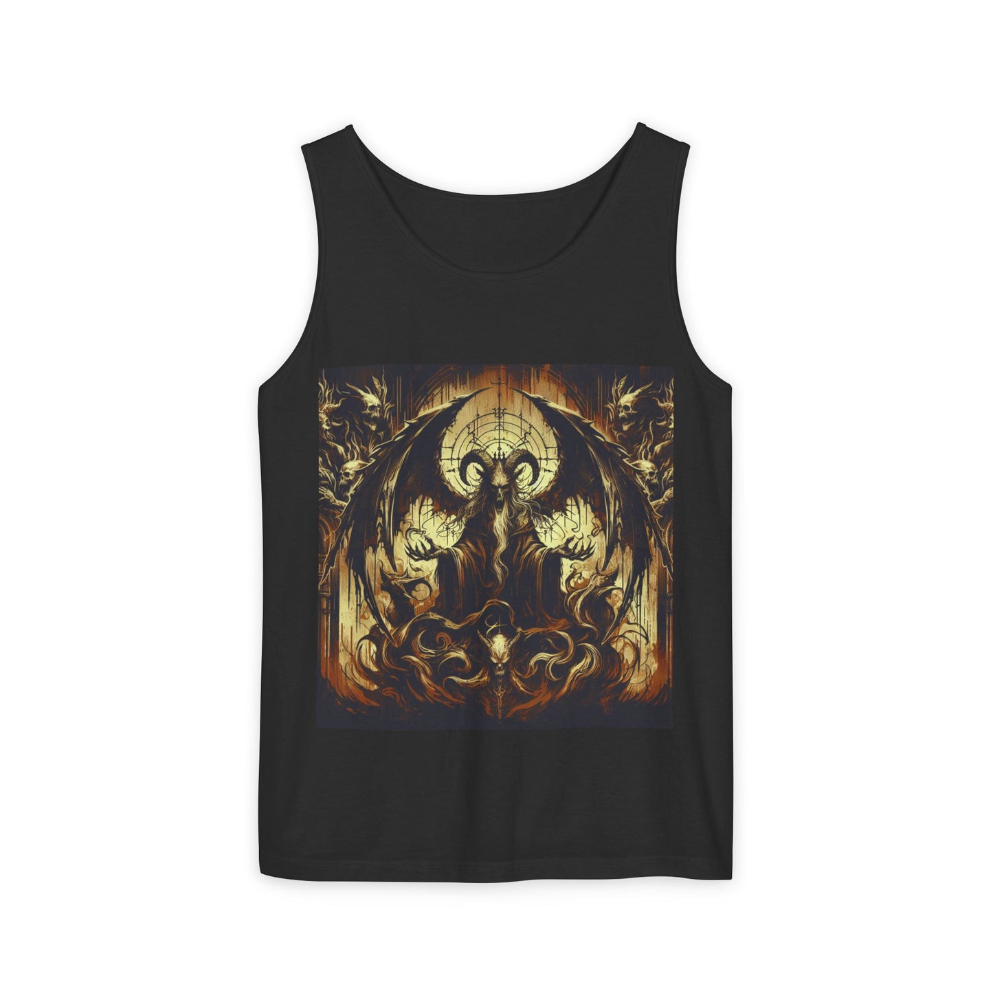 Edgy Graphic Tank Top for Summer Vibes