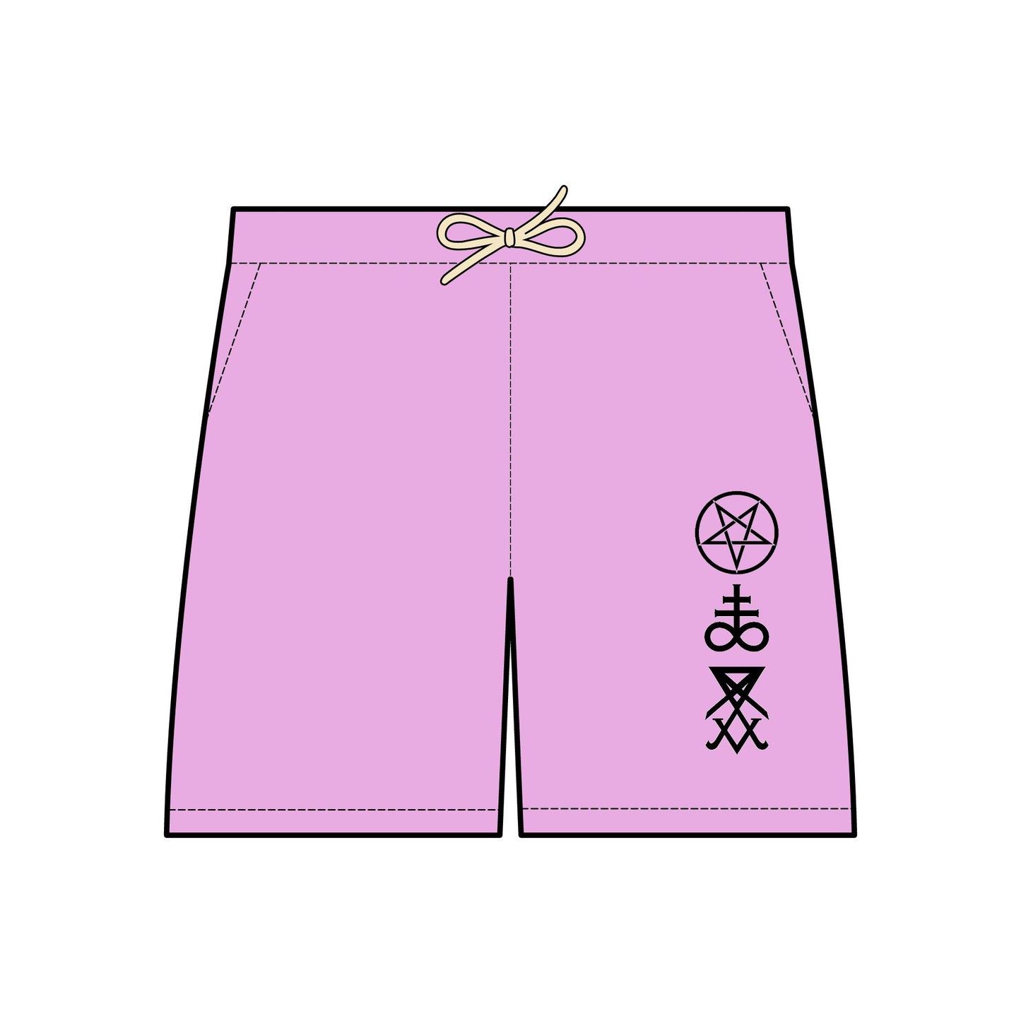 Unisex Garment-Dyed Lightweight Fleece Sweat Shorts