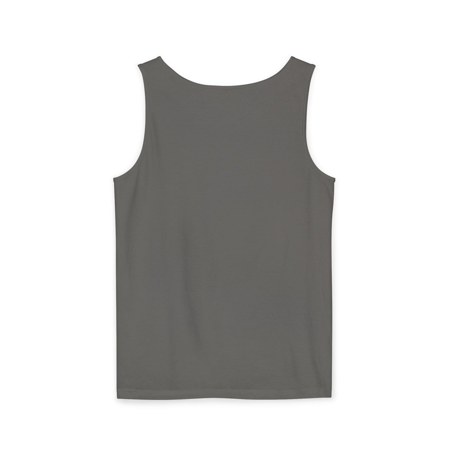Unisex Garment-Dyed Pentagram Tank Top - Edgy Summer Style