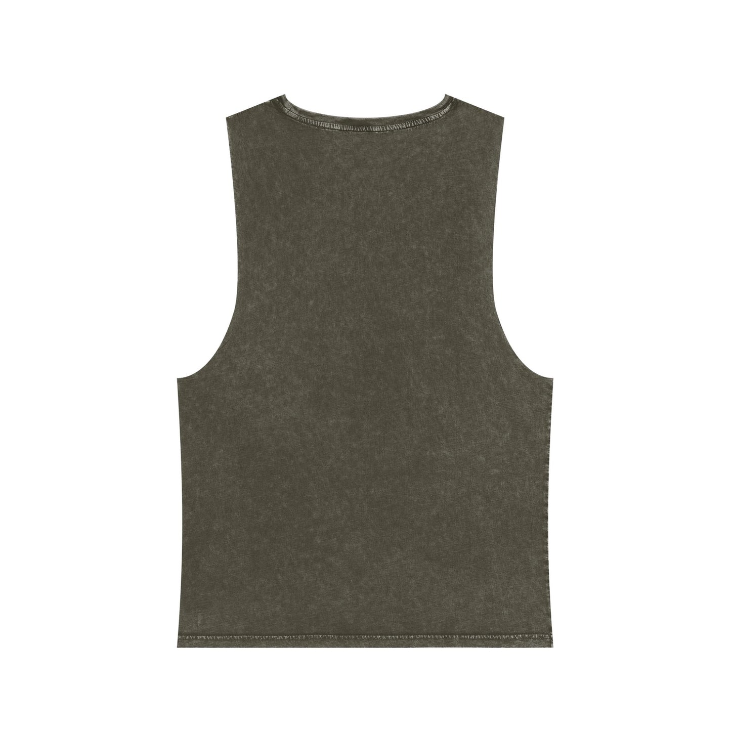 Unisex Stonewash Tank Top with Intricate Design, Casual Wear, Bohemian Style, Perfect for Summer Festivals, Unique Gift Idea
