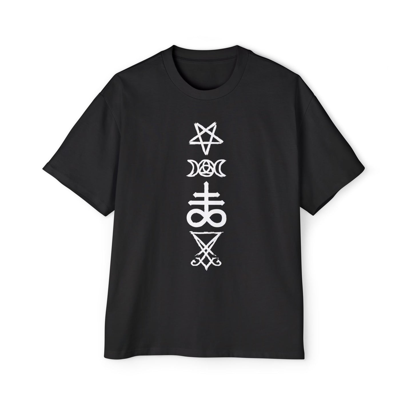 Mystical Symbols Oversized Tee for Men