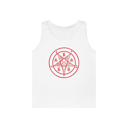 Red Pentagram Tank Top