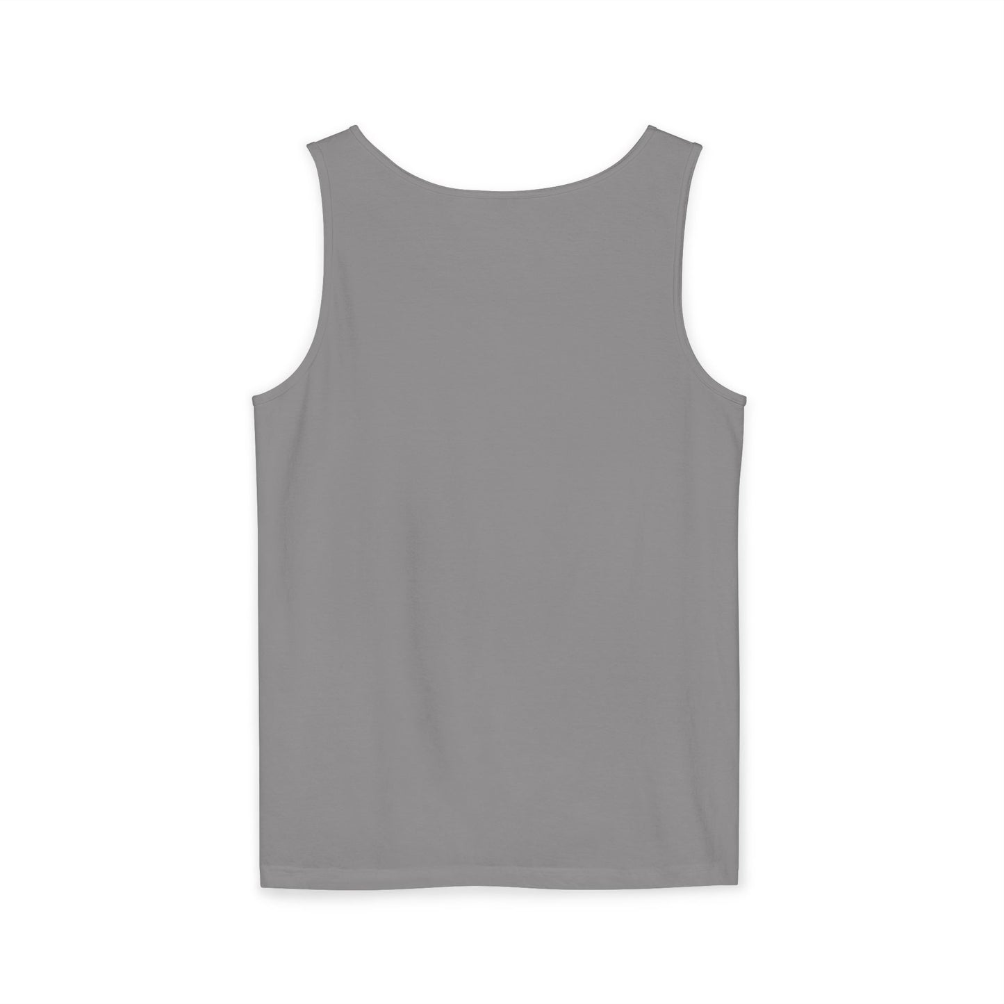 Unisex Garment-Dyed Tank Top - Fierce Warrior Design for Summer Adventures