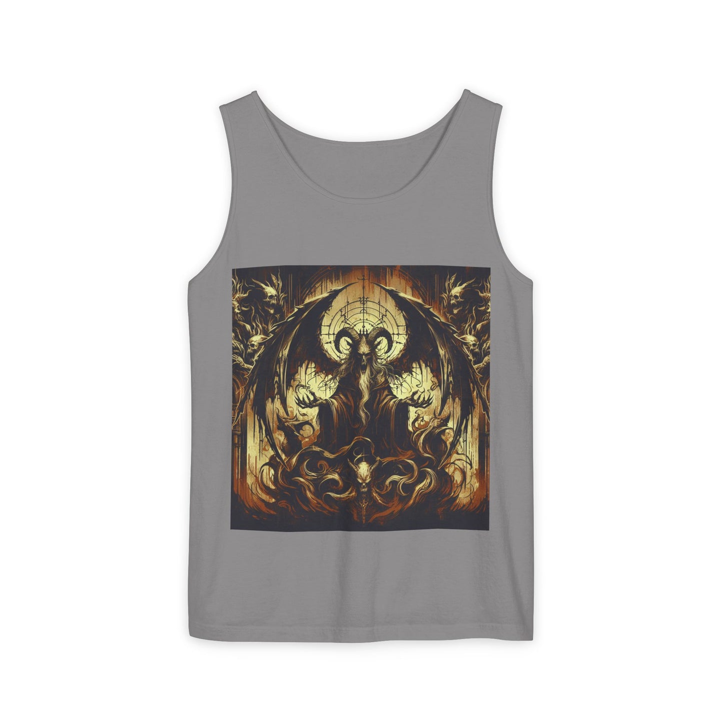 Edgy Graphic Tank Top for Summer Vibes