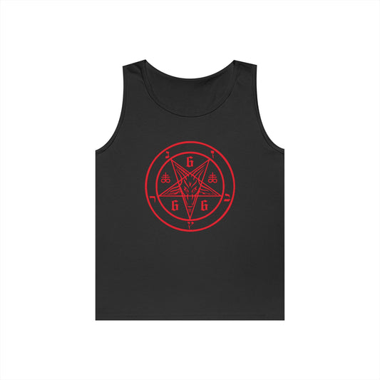 Red Pentagram Tank Top