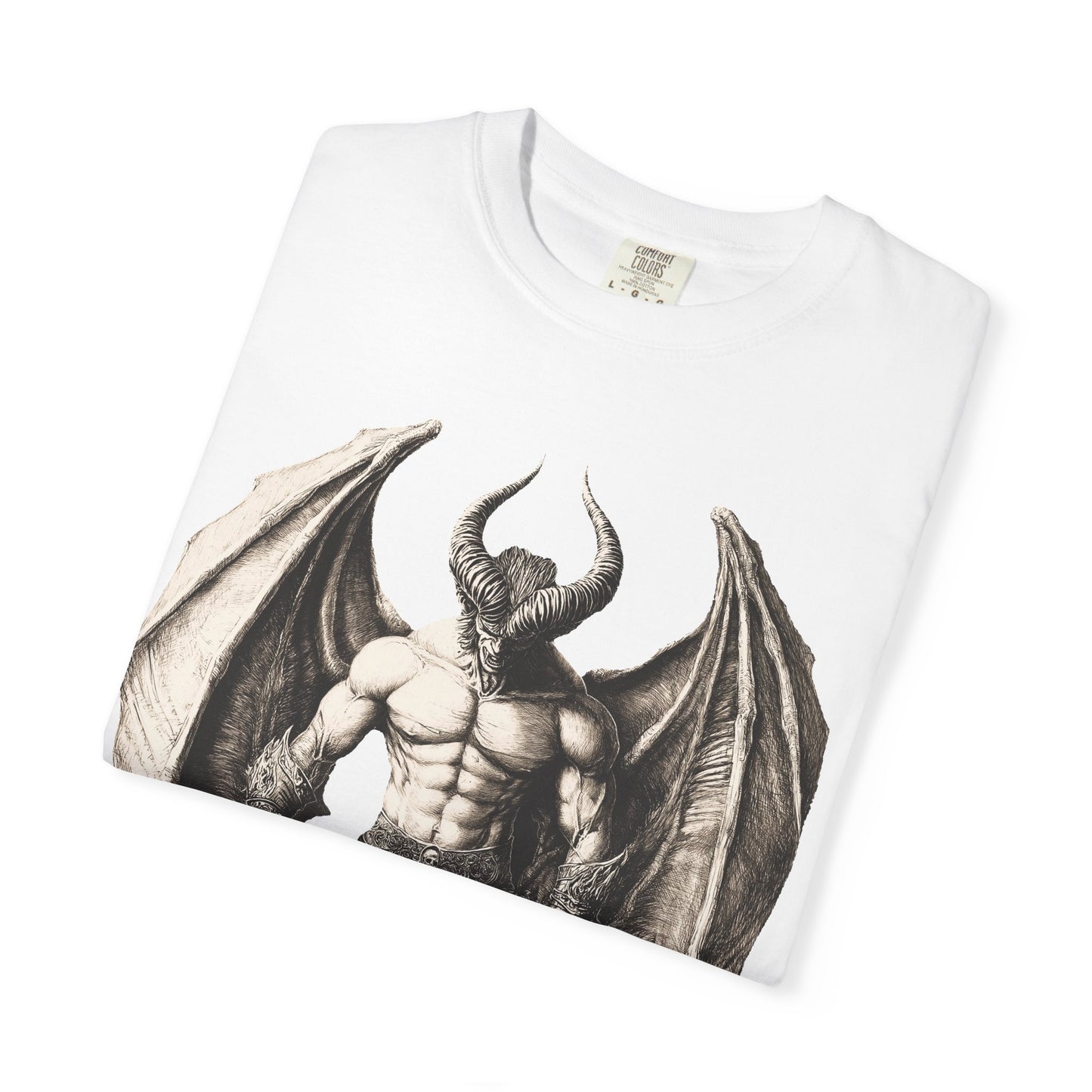 Men's Gothic Demon Graphic T-Shirt