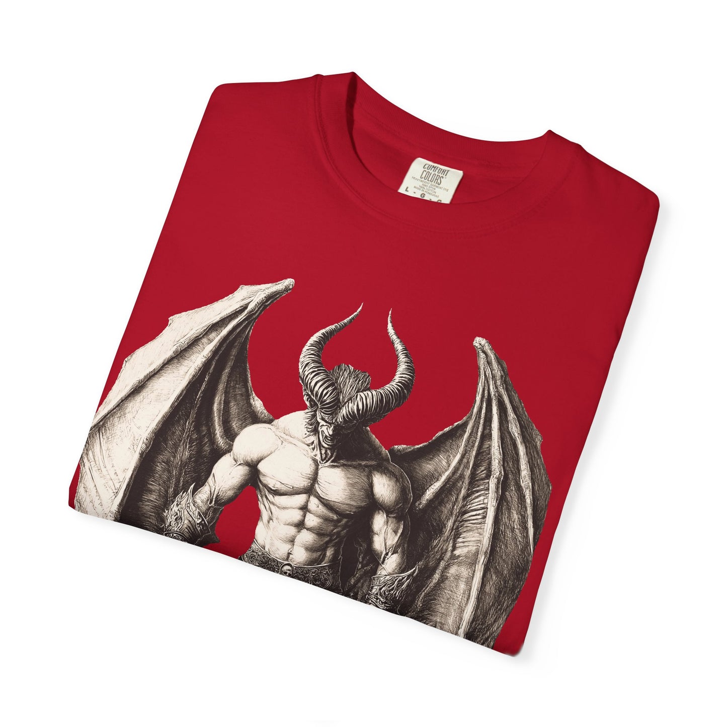 Men's Gothic Demon Graphic T-Shirt