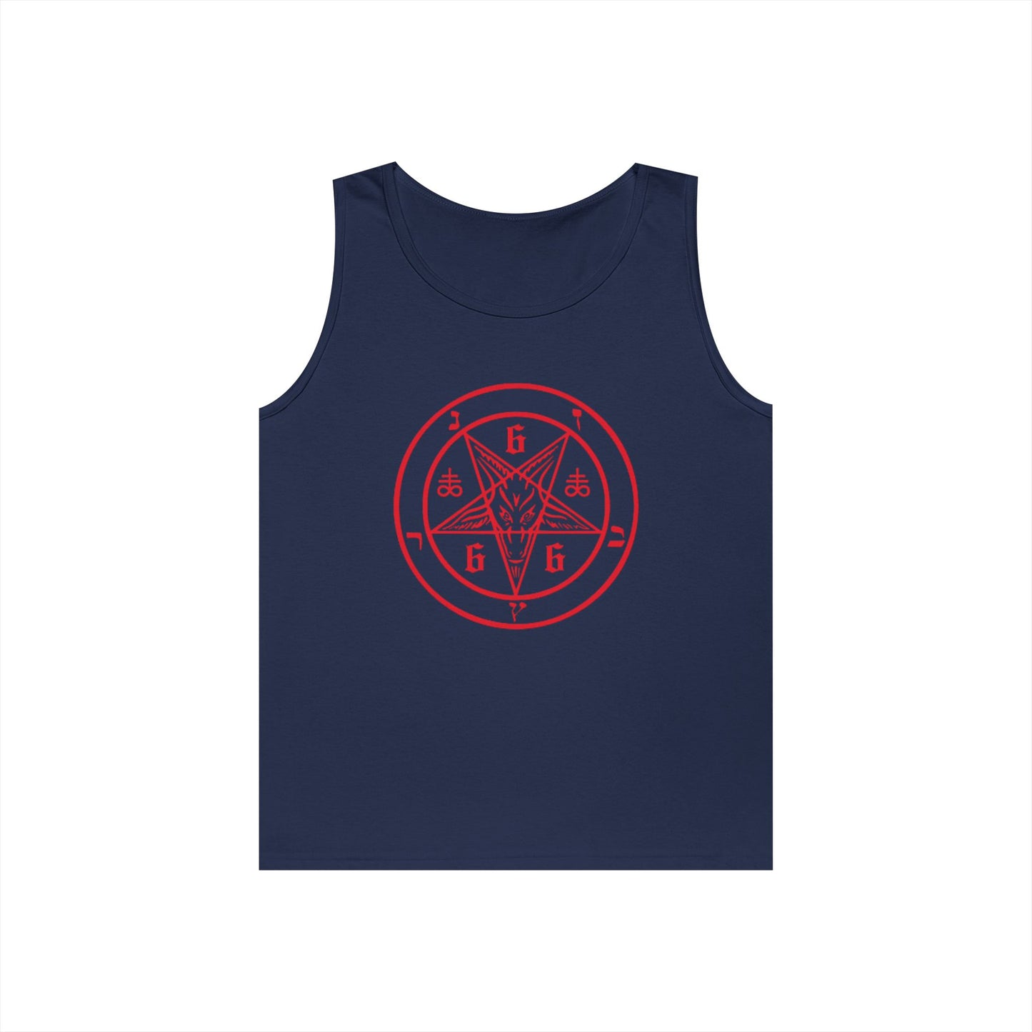 Red Pentagram Tank Top