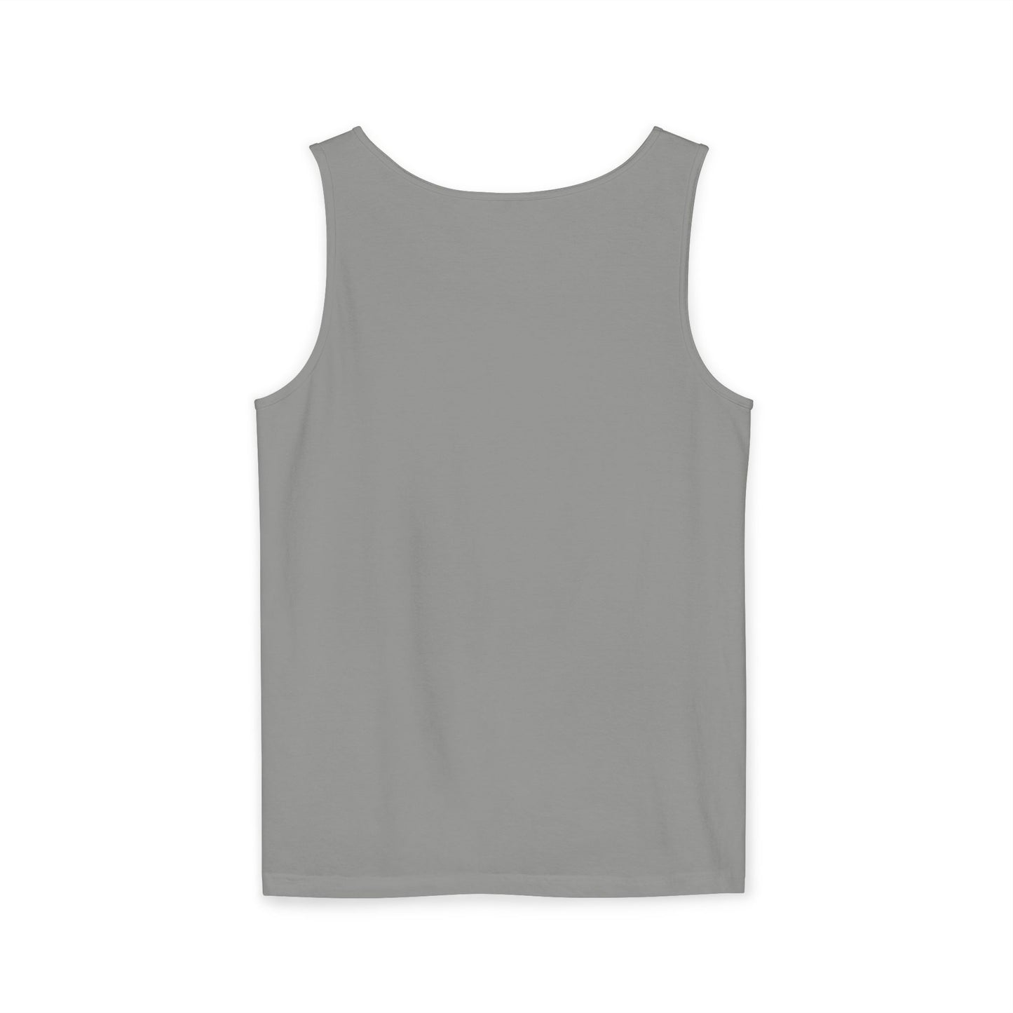 Unisex Graphic Tank Top with Distressed Pentagram Design