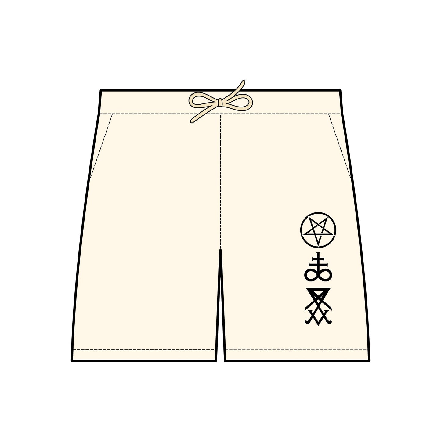 Unisex Garment-Dyed Lightweight Fleece Sweat Shorts