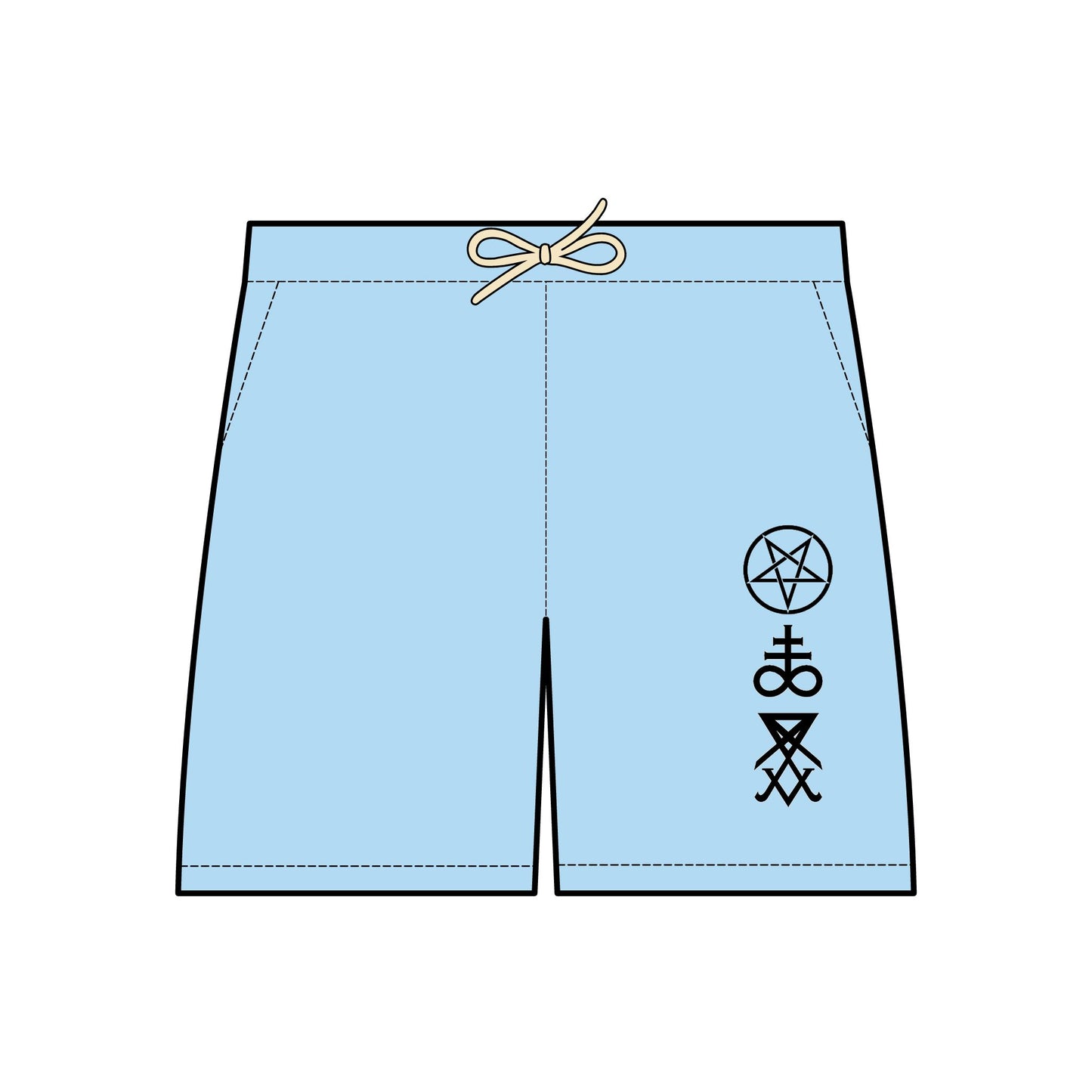 Unisex Garment-Dyed Lightweight Fleece Sweat Shorts